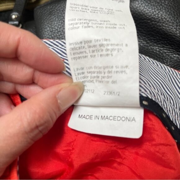 Cambio orange cotton cuffed trouser pants Sz 6 - Picture 6 of 11